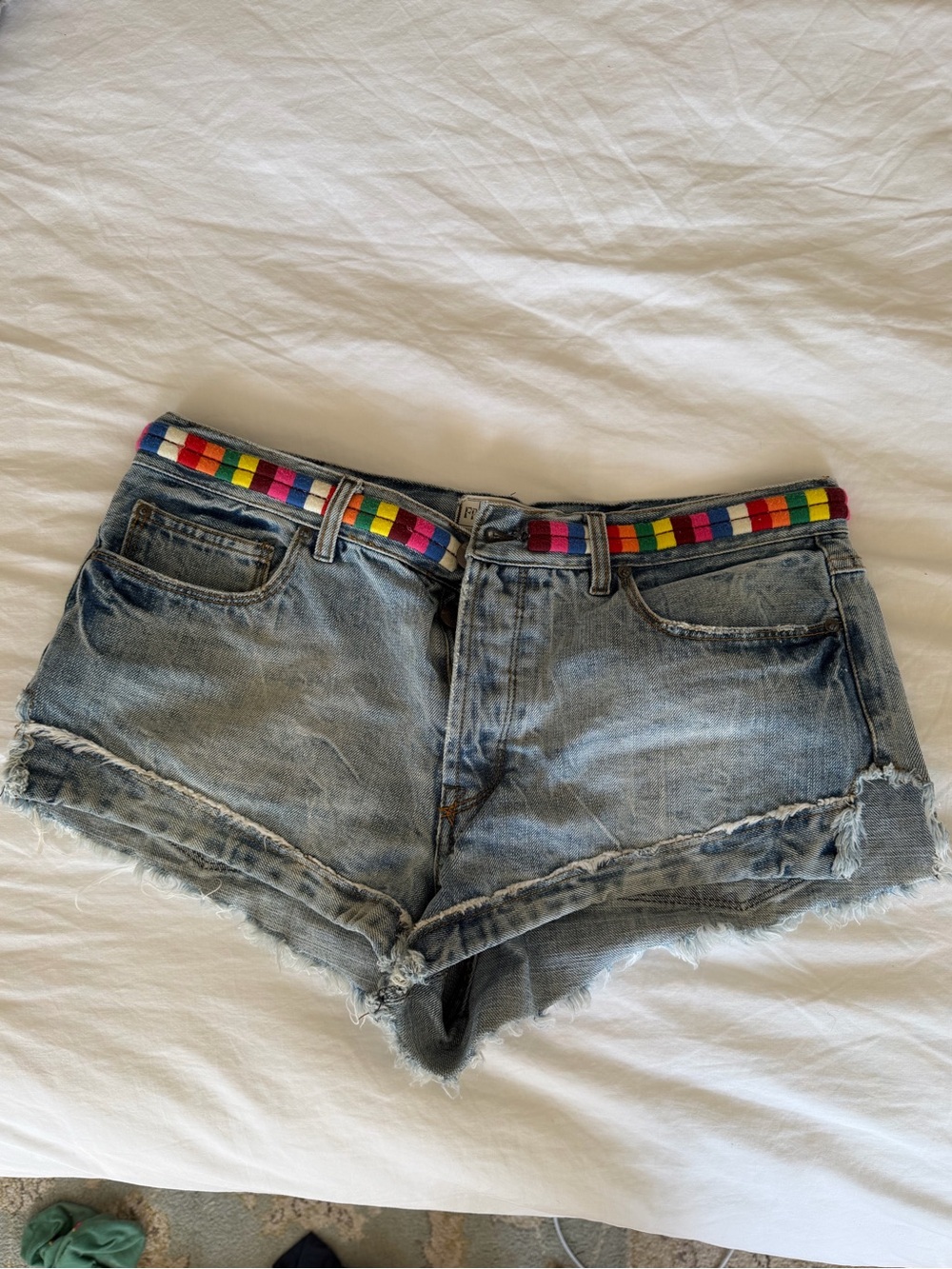Free People 28 Jean Shorts